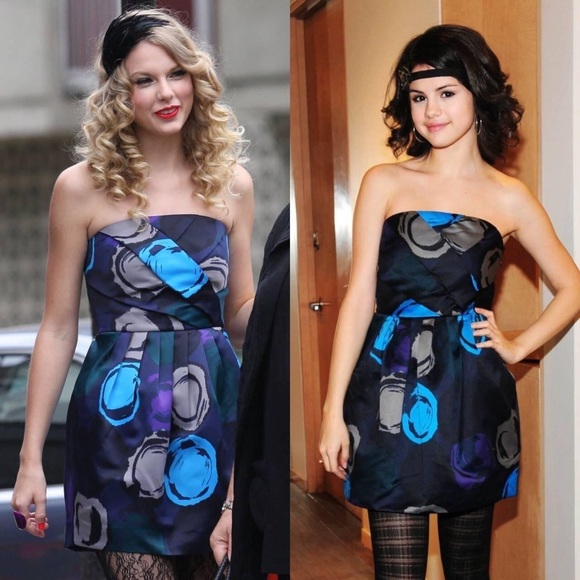 Armani Exchange Pleated Origami Pleated Party Dress - Picture 1 of 5